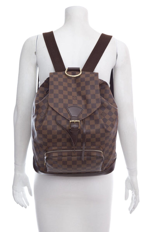 Louis Vuitton Brown Montsouris GM Backpack