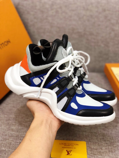 The Bags Vibe - Louis Vuitton Archlight Blue White Black Sneaker