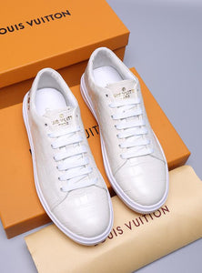 The Bags Vibe - Louis Vuitton Alligator White Sneaker