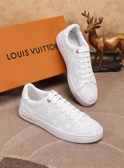 The Bags Vibe - Louis Vuitton Time Out White Sneaker