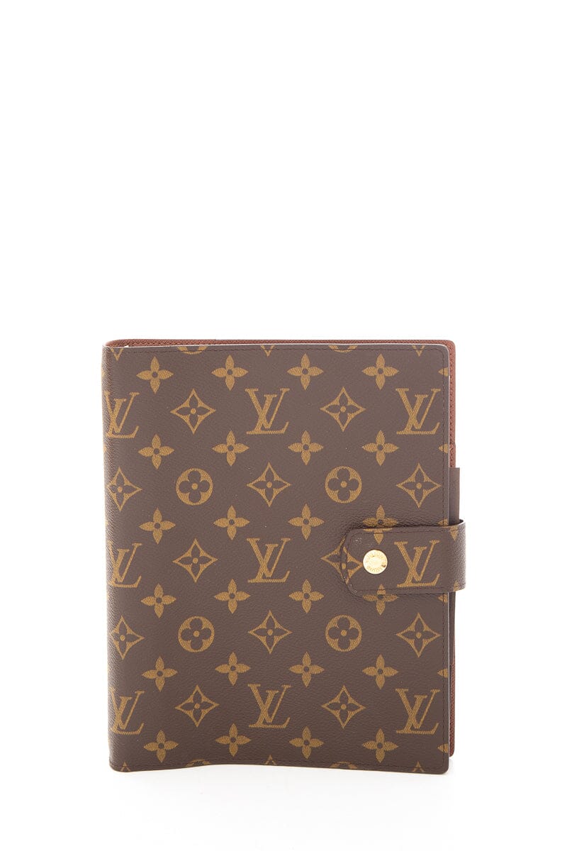 Louis Vuitton Brown Monogram Canvas Travel Log Agenda