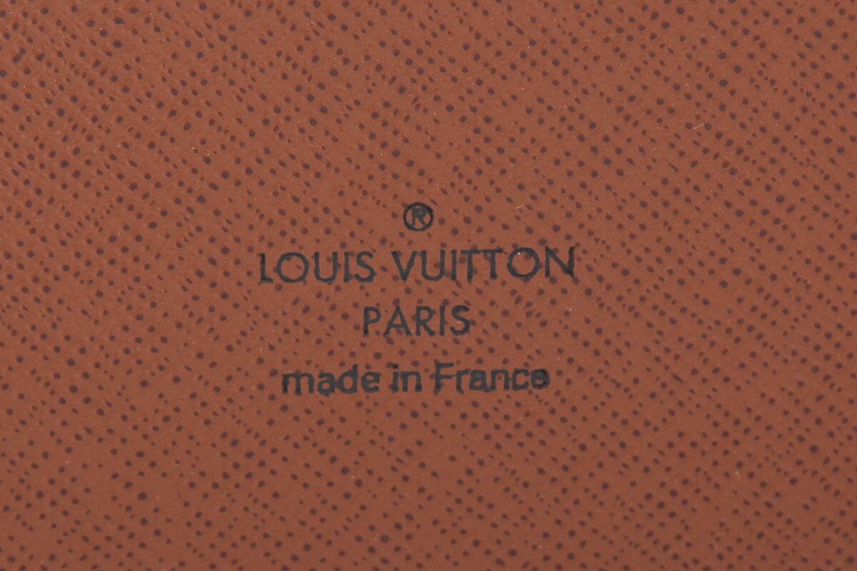 Louis Vuitton Brown Monogram Canvas Travel Log Agenda