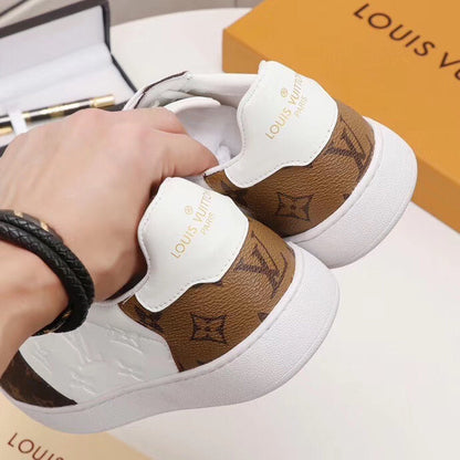 The Bags Vibe - Louis Vuitton Casual Low White Brown Sneaker