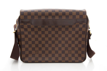 Louis Vuitton Brown Damier Ebene Shelton Handbag