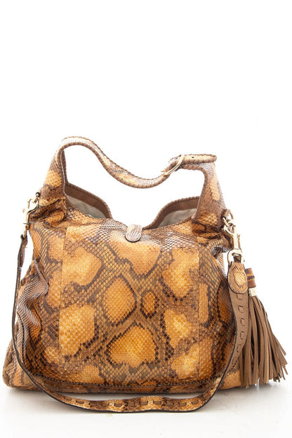 Gucci Vintage Jackie Python Hobo