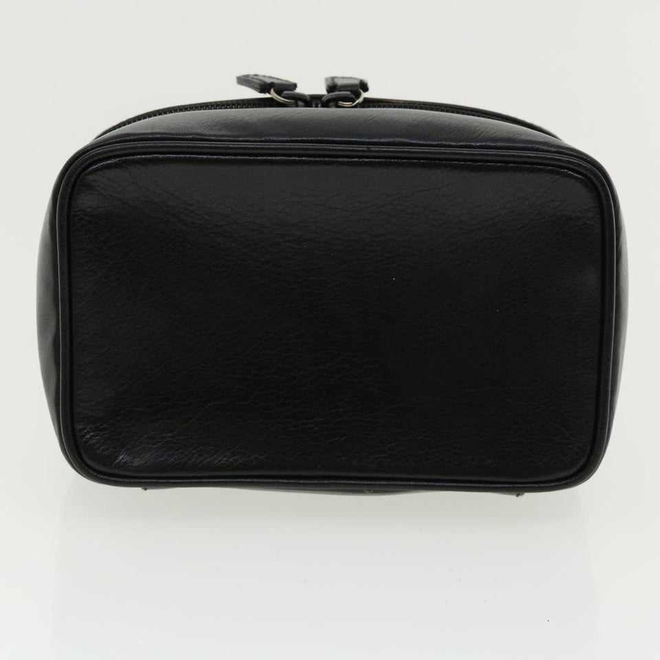 GUCCI Vanity Cosmetic Pouch Leather Black 032 270 0141  ac1828