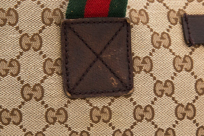 Vintage Gucci Monogram GG Canvas Duffle