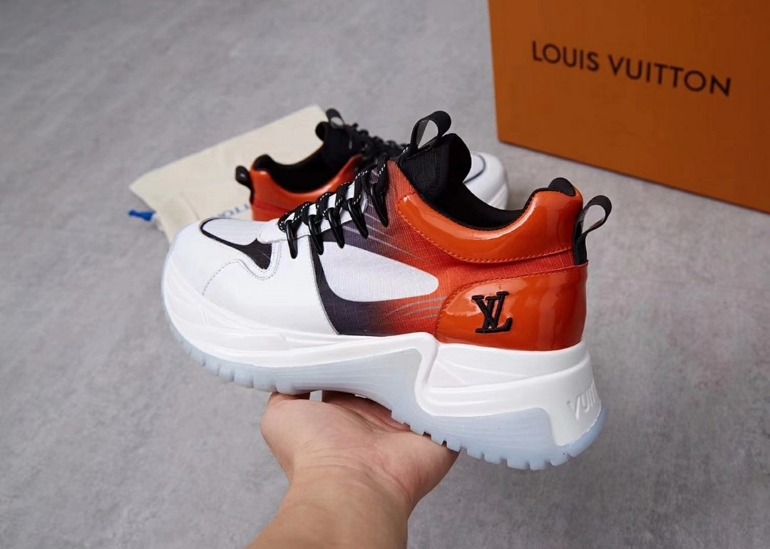 The Bags Vibe - Louis Vuitton Run Away Pulse Orange Sneaker