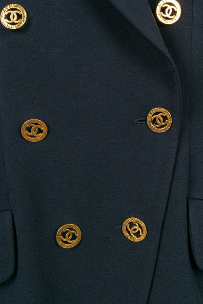 Veste bleu marine Chanel