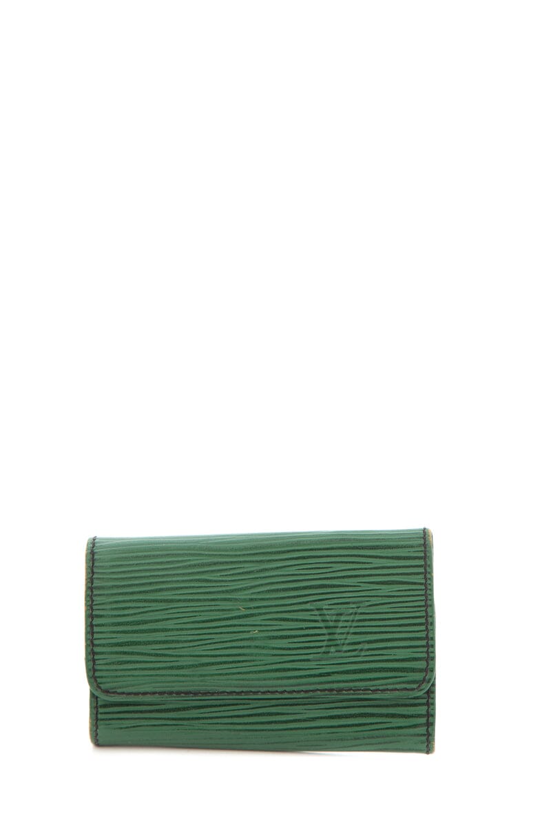 Louis Vuitton Green Epi Leather Key Holder