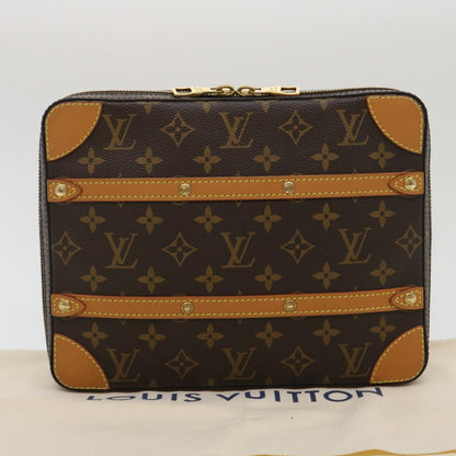 LOUIS VUITTON Monogram Soft Trunk Messenger MM Shoulder Bag M44754 Auth ak179A