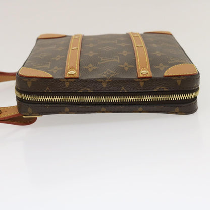 LOUIS VUITTON Monogram Soft Trunk Messenger MM Shoulder Bag M44754 Auth ak179A