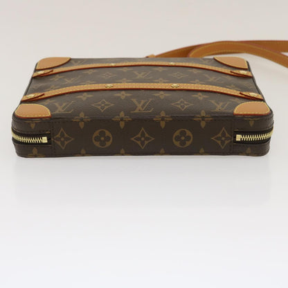 LOUIS VUITTON Monogram Soft Trunk Messenger MM Shoulder Bag M44754 Auth ak179A