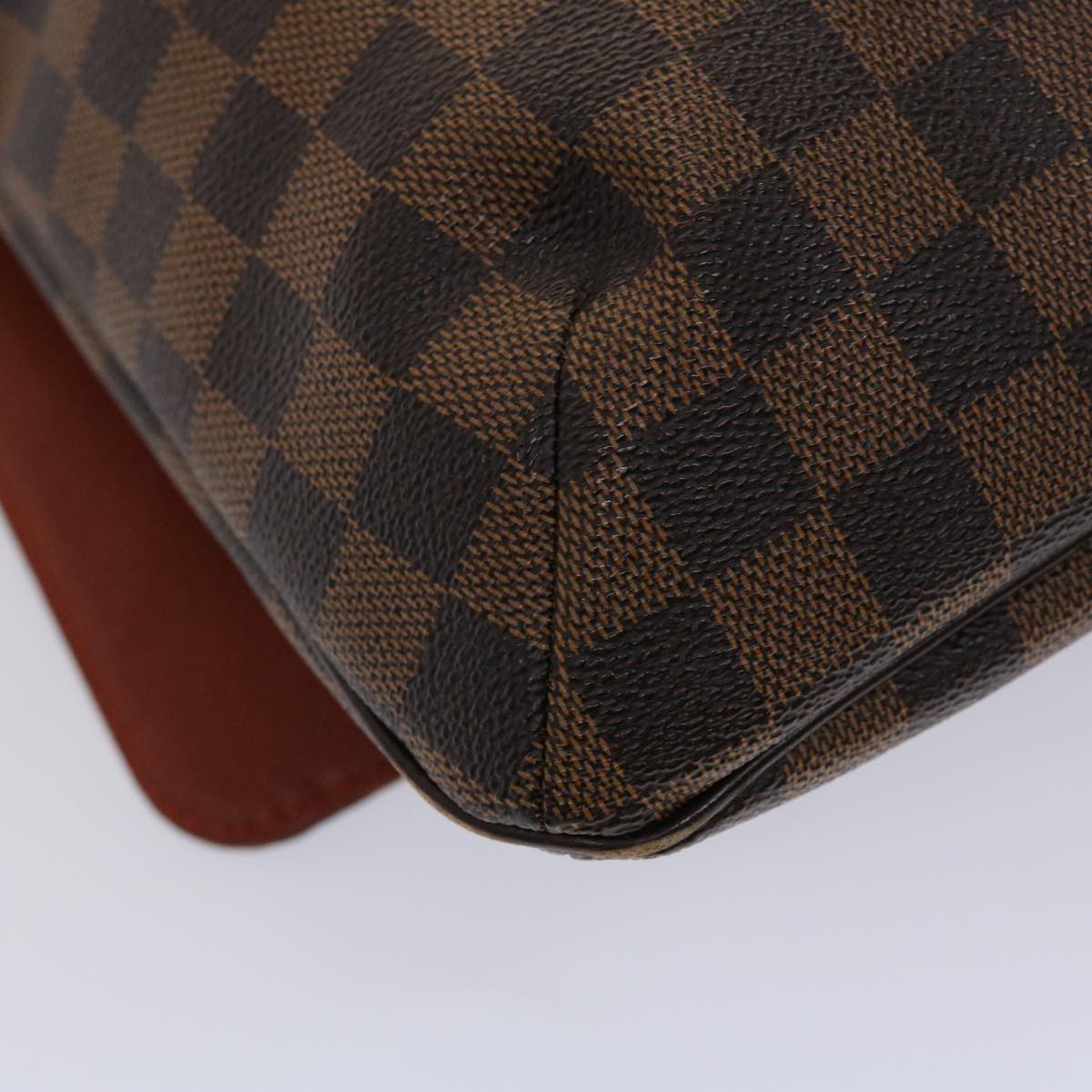 LOUIS VUITTON Damier Ebene Musette Shoulder Bag N51302 LV Auth ar9711B