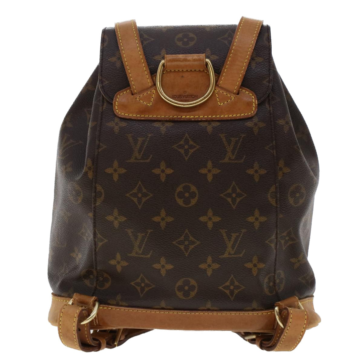 LOUIS VUITTON Monogram Montsouris MM Backpack M51136 LV Auth ar9905B