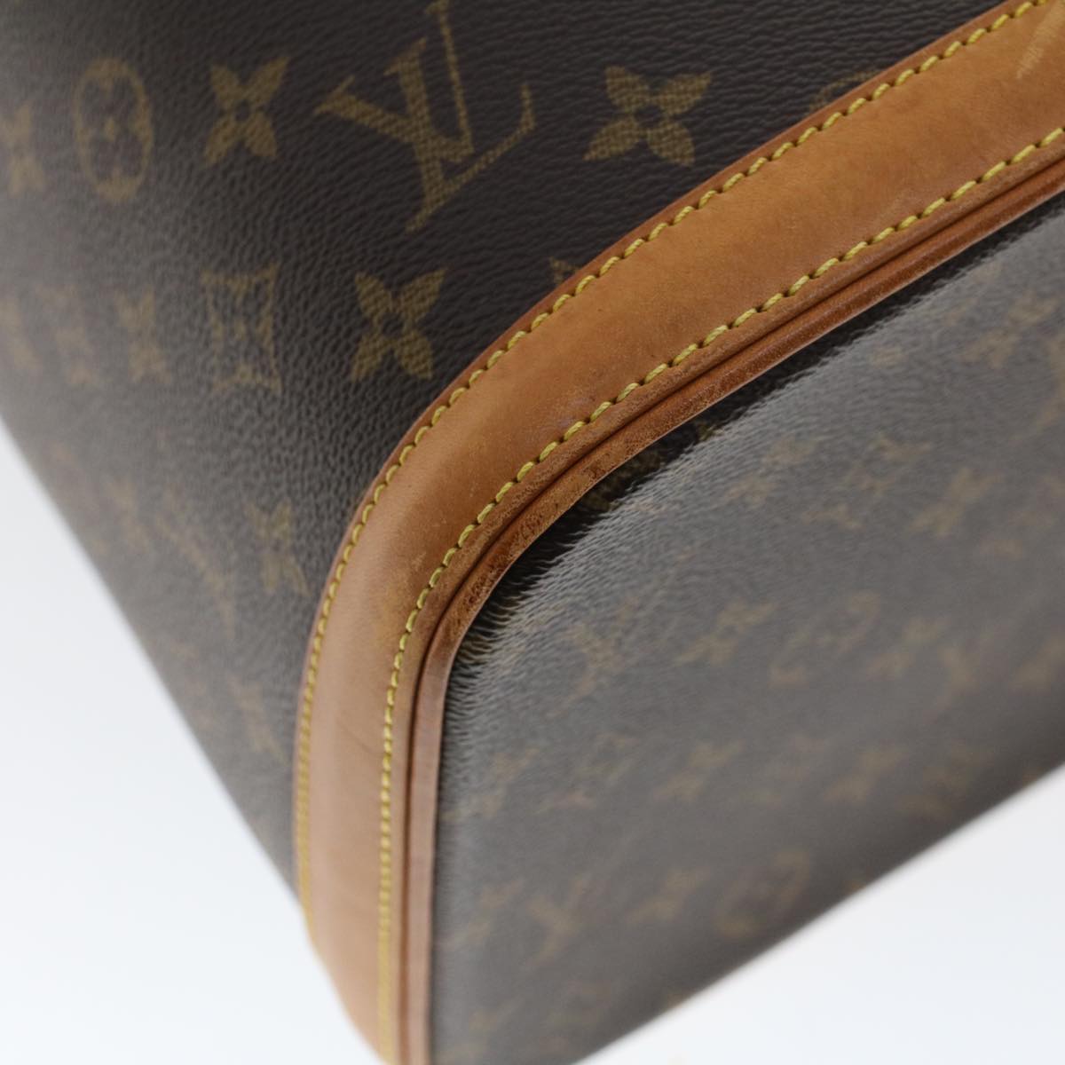 LOUIS VUITTON Monogram Nice Hand Bag 2way M47280 LV Auth ar9910B