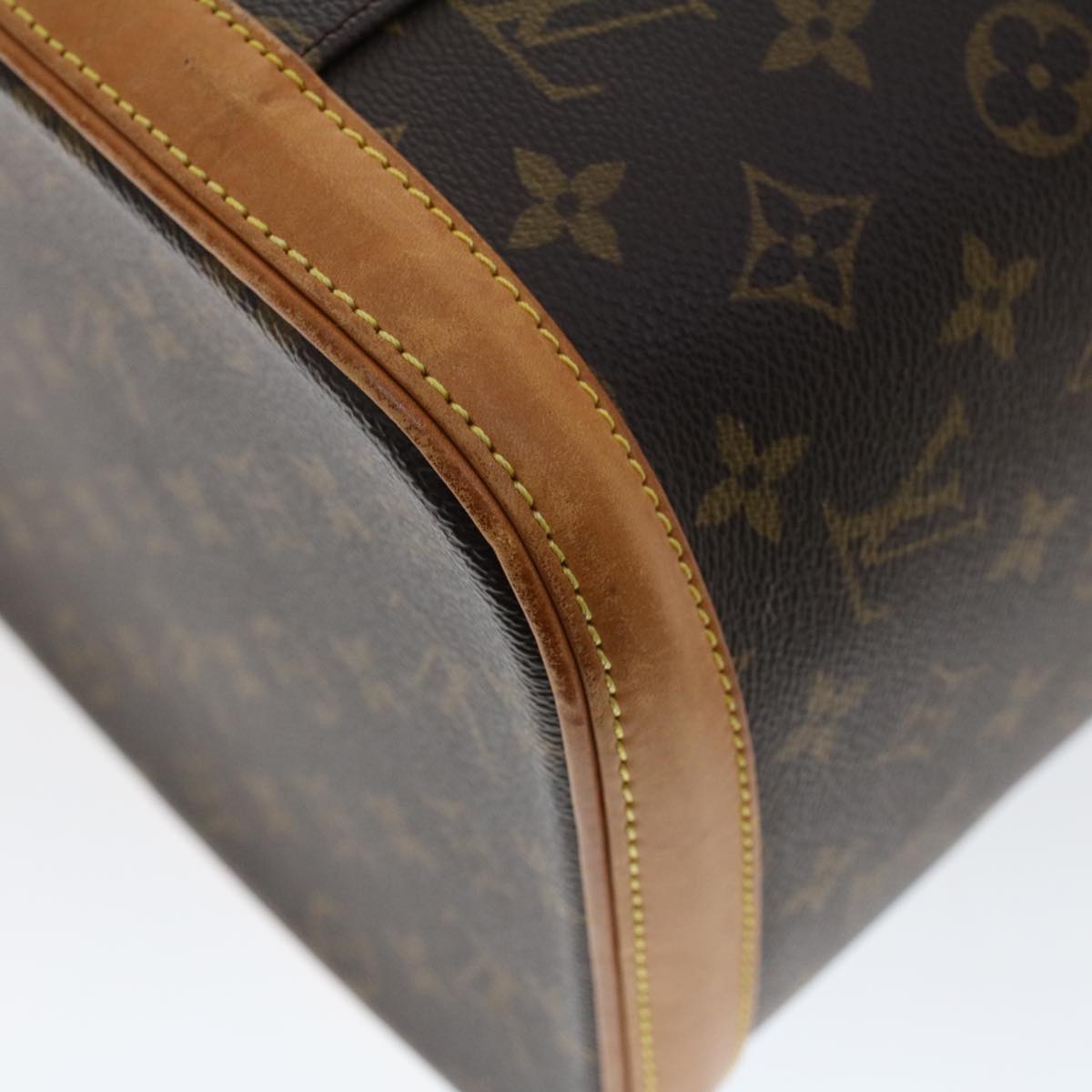 LOUIS VUITTON Monogram Nice Hand Bag 2way M47280 LV Auth ar9910B