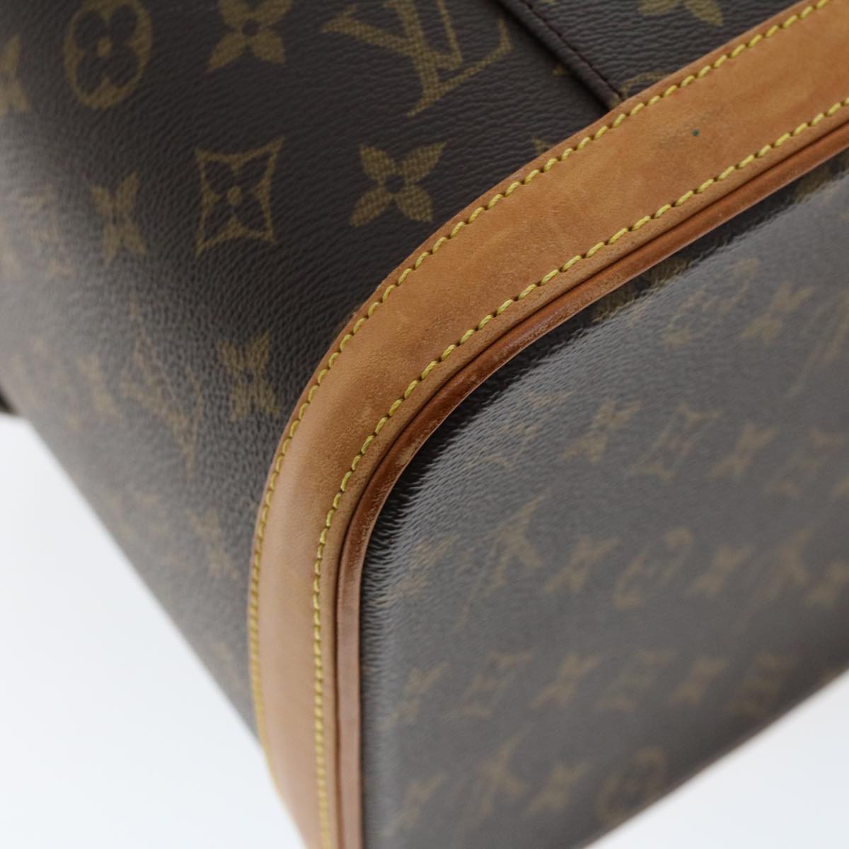 LOUIS VUITTON Monogram Nice Hand Bag 2way M47280 LV Auth ar9910B