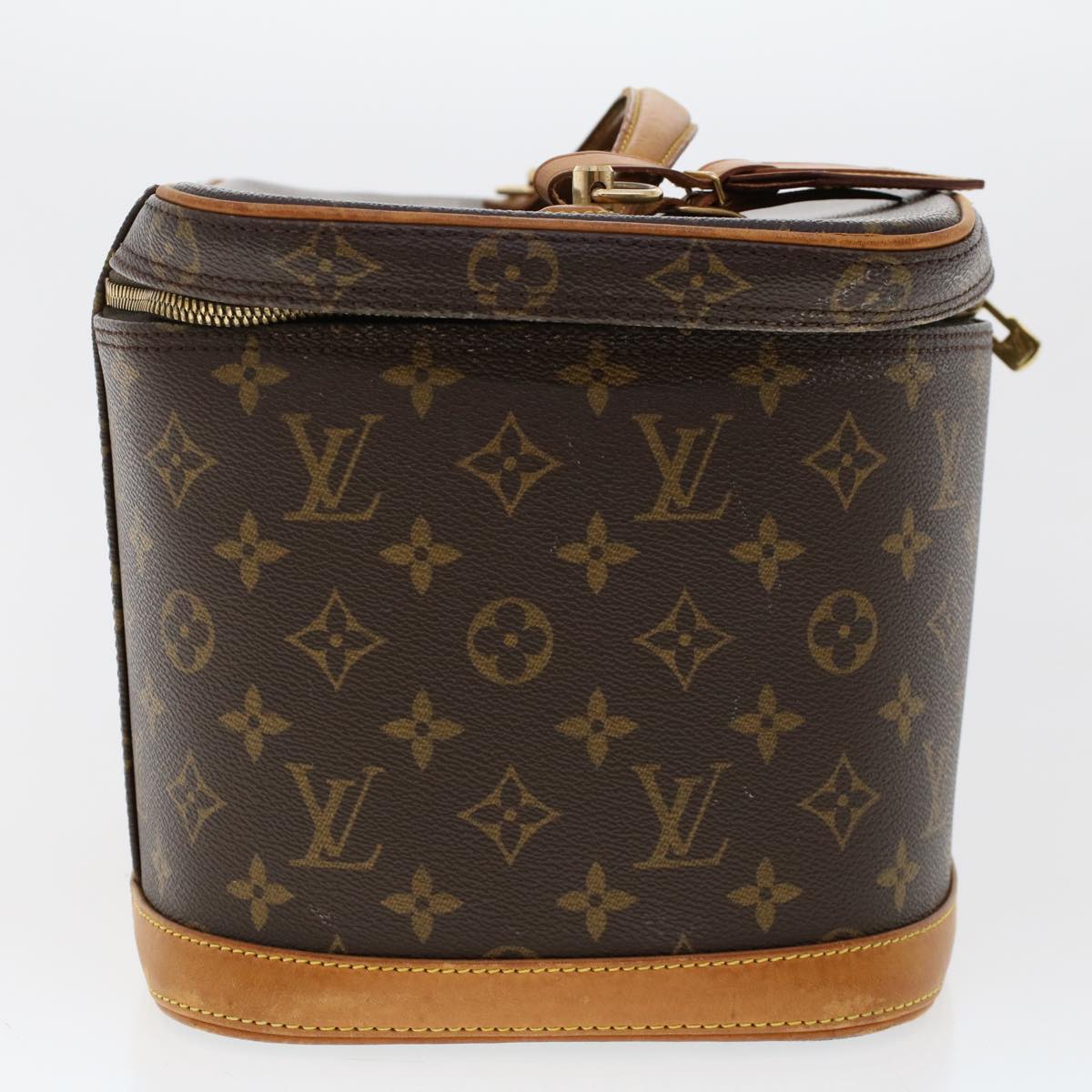 LOUIS VUITTON Monogram Nice Hand Bag 2way M47280 LV Auth ar9910B