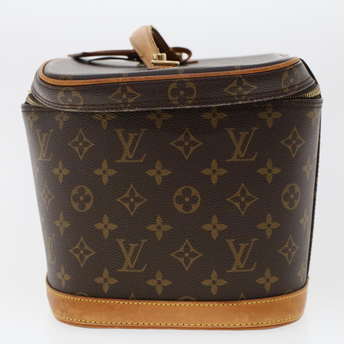 LOUIS VUITTON Monogram Nice Hand Bag 2way M47280 LV Auth ar9910B