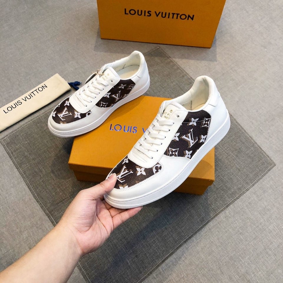 The Bags Vibe - Louis Vuitton Casual Low White Brown Sneaker