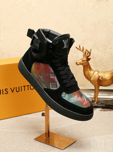 The Bags Vibe - Louis Vuitton High Top Black Sneaker