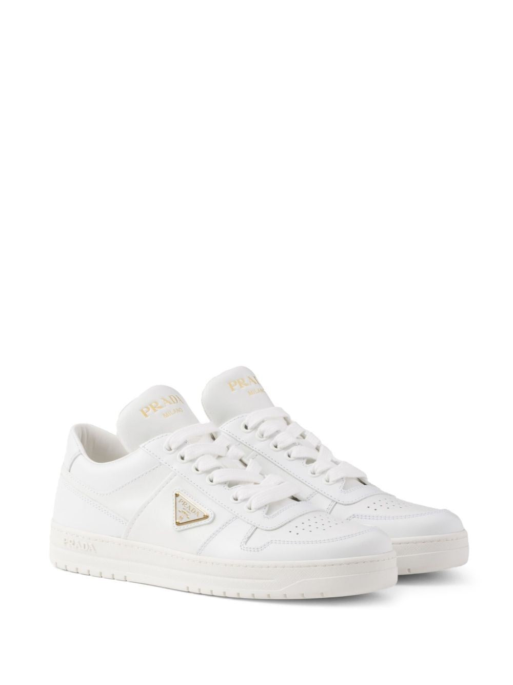 Prada Women Logo-Plaque Sneakers