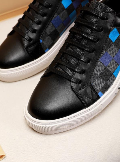 The Bags Vibe - Louis Vuitton Black and Blue Sneaker