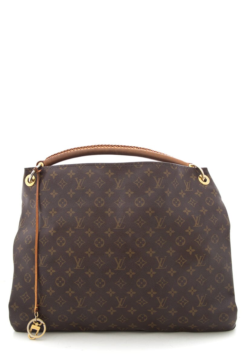 Louis Vuitton Brown Canvas Monogram Artsy Handbag