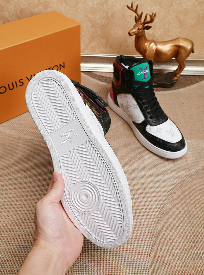 The Bags Vibe - Louis Vuitton High Top White Black Sneaker