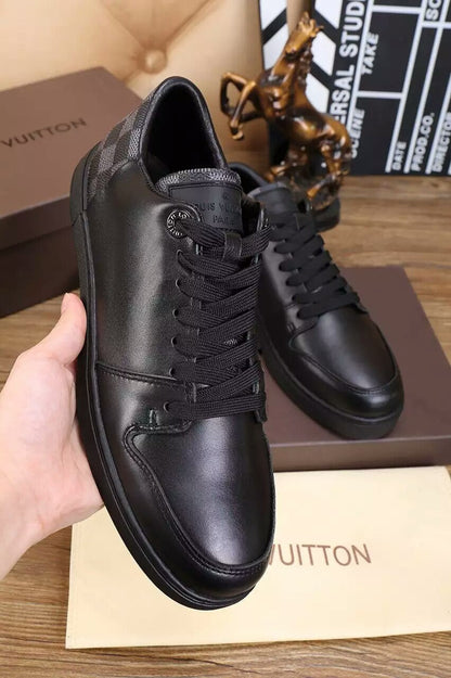 The Bags Vibe - Louis Vuitton LWnogram Line Up Black Sneaker