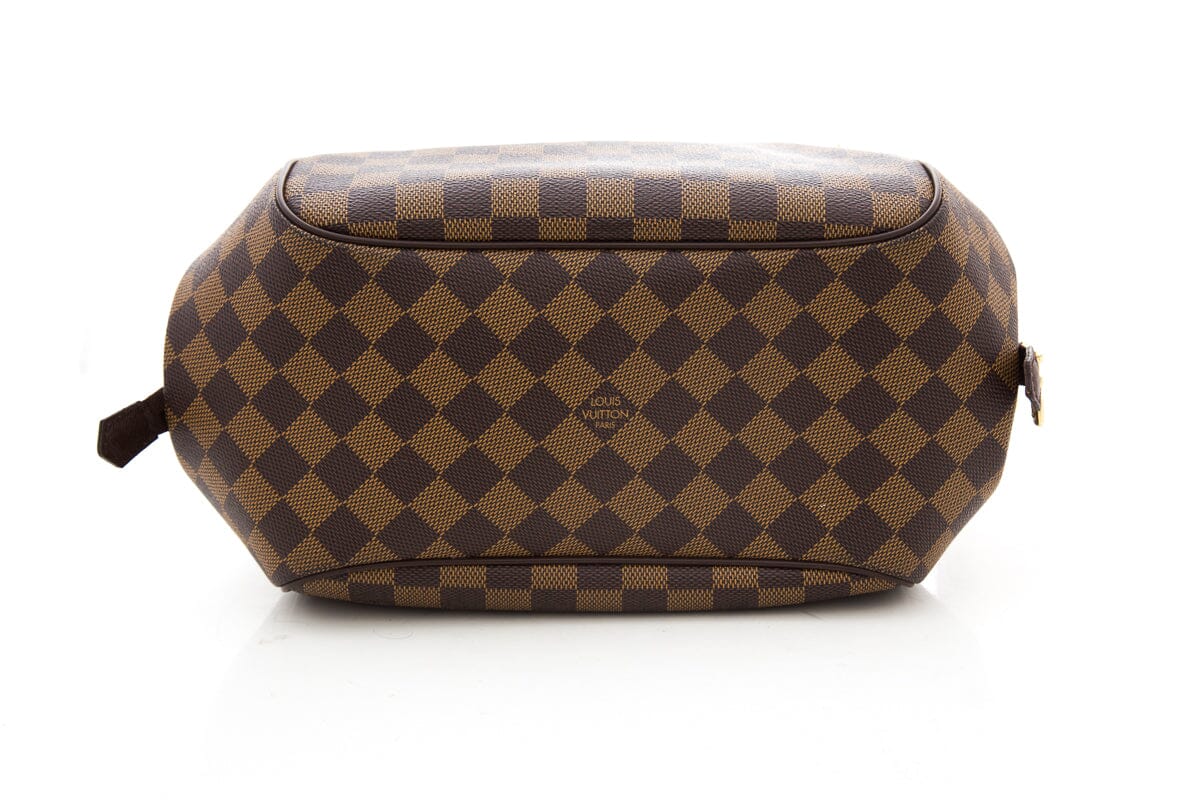 Louis Vuitton Belem MM Brown Handbag