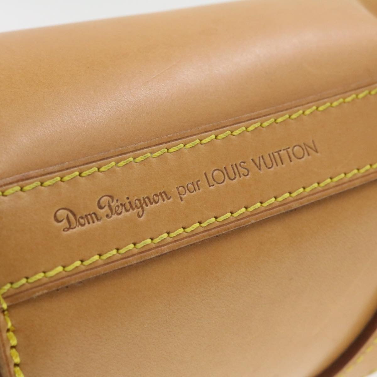 LOUIS VUITTON Nomad Dom Prignon Champagne Case Hand Bag Beige M99057 LV am279bA