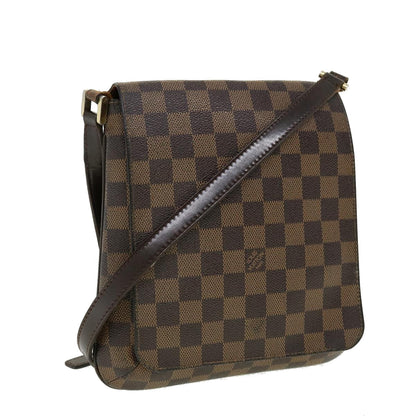 LOUIS VUITTON Damier Ebene Musette Salsa Shoulder Bag N51300 LV Auth bs1617