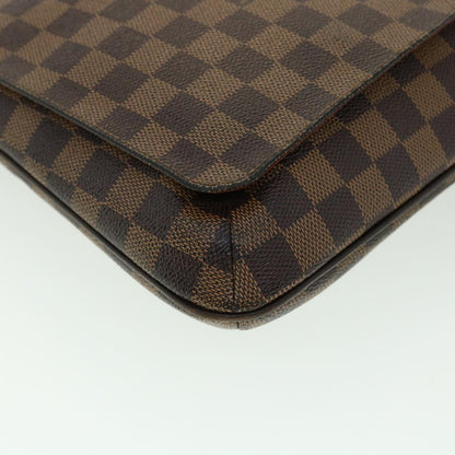 LOUIS VUITTON Damier Ebene Musette Salsa Shoulder Bag N51300 LV Auth bs1617