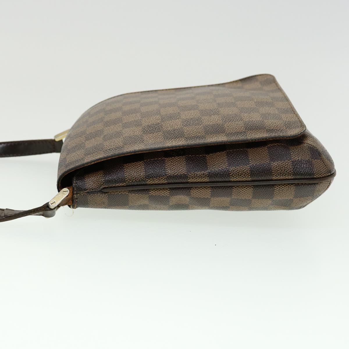 LOUIS VUITTON Damier Ebene Musette Salsa Shoulder Bag N51300 LV Auth bs1617