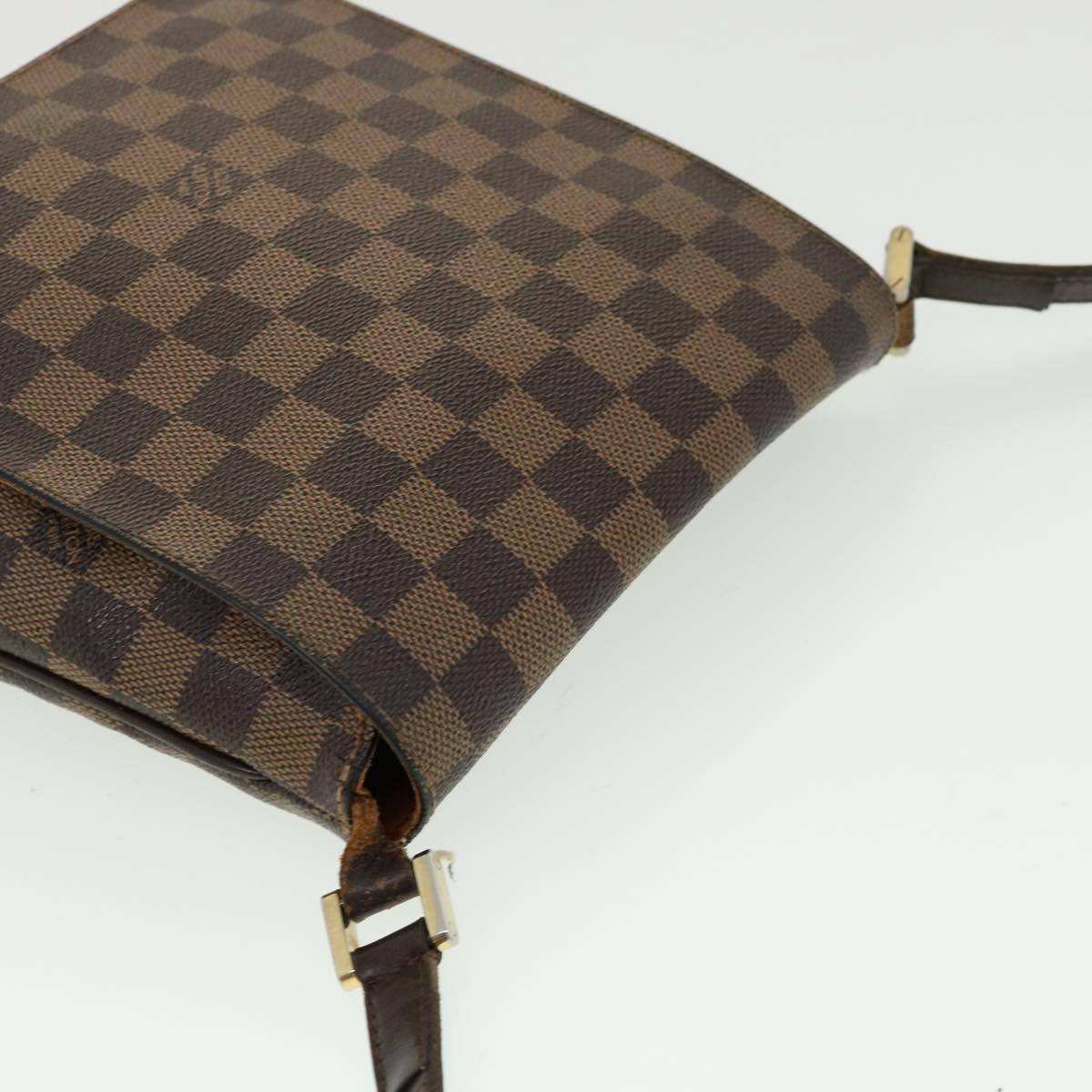 LOUIS VUITTON Damier Ebene Musette Salsa Shoulder Bag N51300 LV Auth bs1617