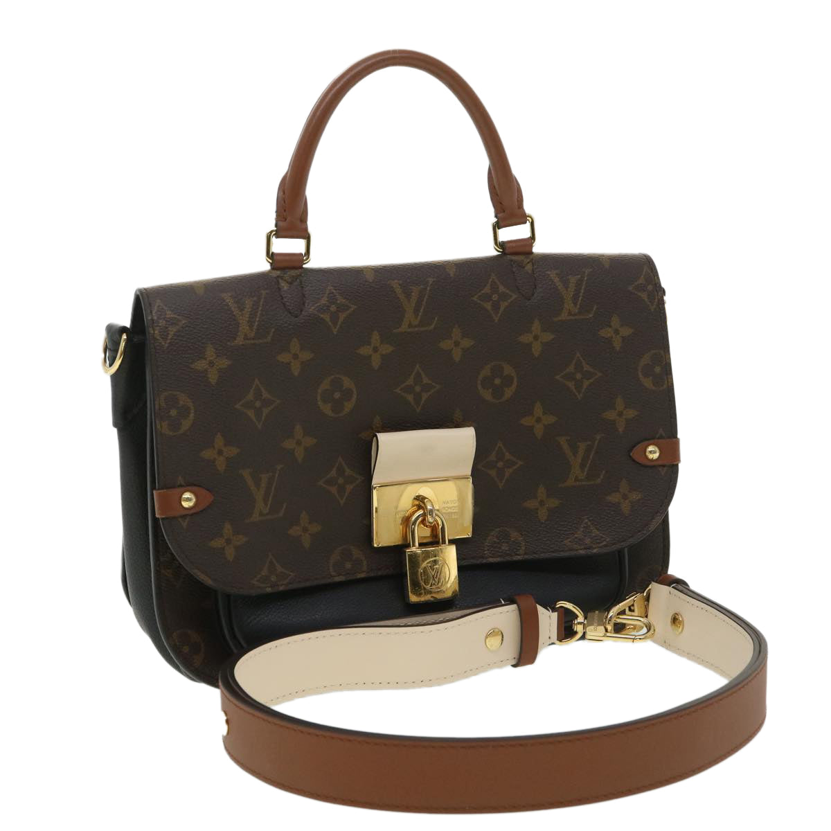 LOUIS VUITTON Monogram Vozirard PM Hand Bag 2way M44354 LV  bs2466A