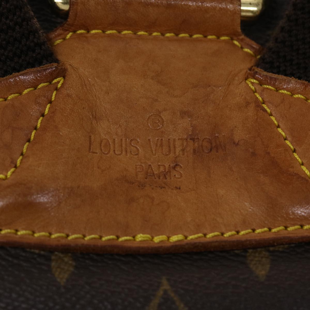 LOUIS VUITTON Monogram Montsouris GM Backpack M51135 LV Auth bs6443