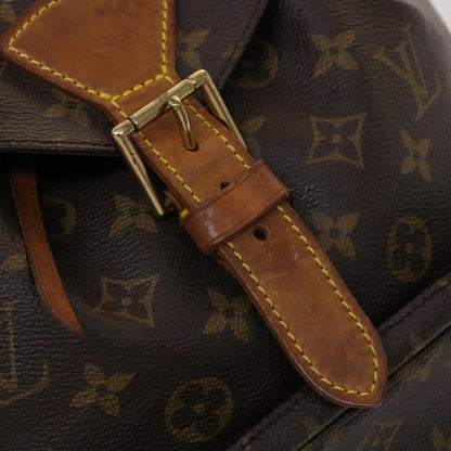 LOUIS VUITTON Monogram Montsouris GM Backpack M51135 LV Auth bs6443