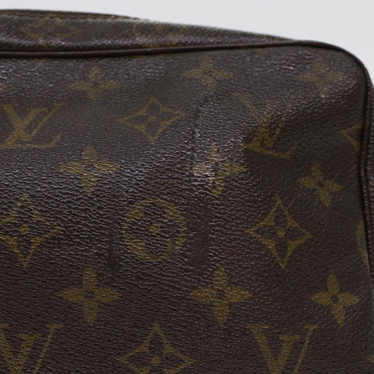 LOUIS VUITTON Monogram Trousse Toilette 23 Clutch Bag M47524 LV Auth bs6894