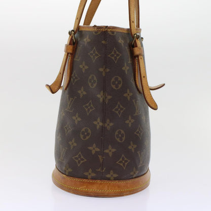 LOUIS VUITTON Monogram Bucket PM Shoulder Bag Vintage M42238 LV Auth bs6909