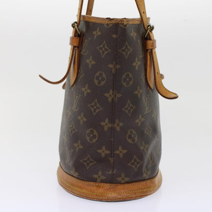 LOUIS VUITTON Monogram Bucket PM Shoulder Bag Vintage M42238 LV Auth bs6909