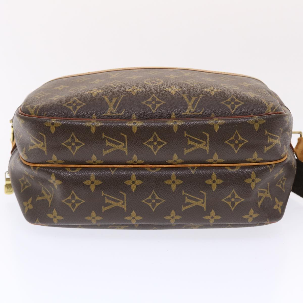 LOUIS VUITTON Monogram Reporter PM Shoulder Bag M45254 LV Auth bs6918