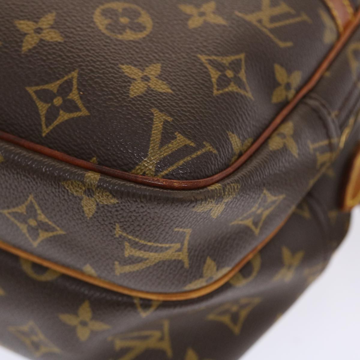 LOUIS VUITTON Monogram Reporter PM Shoulder Bag M45254 LV Auth bs6918