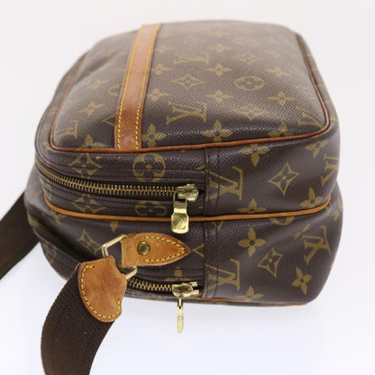 LOUIS VUITTON Monogram Reporter PM Shoulder Bag M45254 LV Auth bs6918