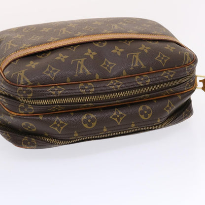 LOUIS VUITTON Monogram Reporter PM Shoulder Bag M45254 LV Auth bs6918