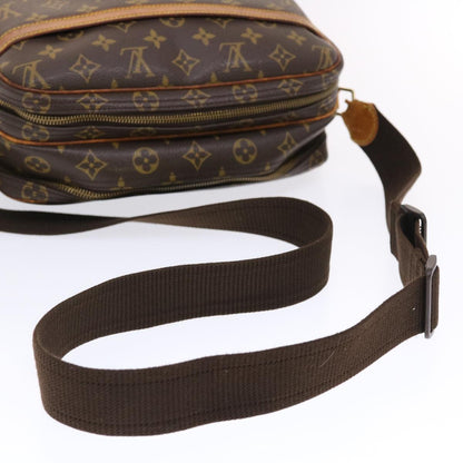 LOUIS VUITTON Monogram Reporter PM Shoulder Bag M45254 LV Auth bs6918