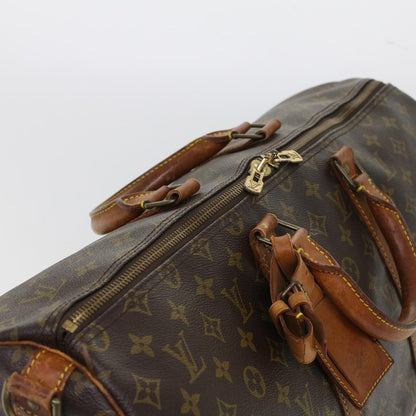 LOUIS VUITTON Monogram Keepall Bandouliere 50 Boston Bag M41416 LV Auth bs7041