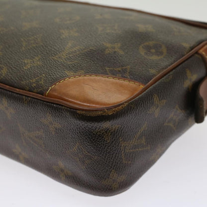 LOUIS VUITTON Monogram Compiegne 28 Clutch Bag M51845 LV Auth bs7250